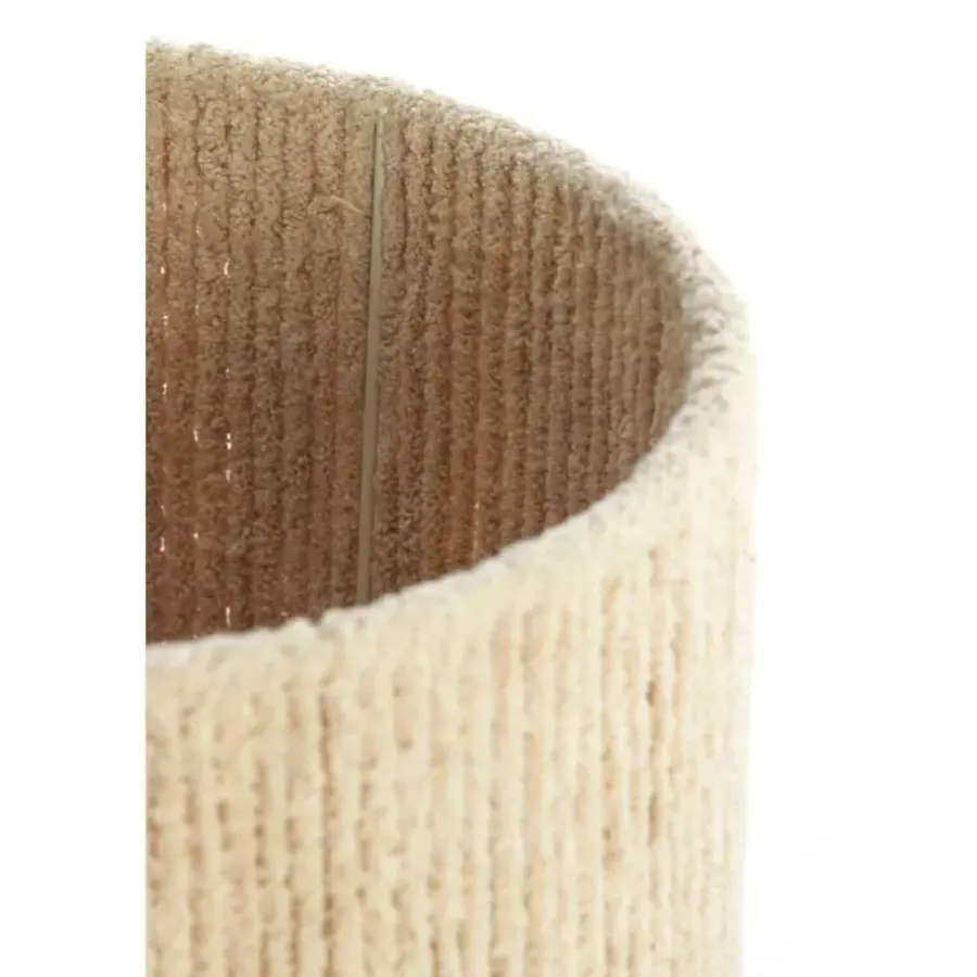 Lampenkappen-Light & Living Lampenkap Medana - Wit - 25x25x36cm