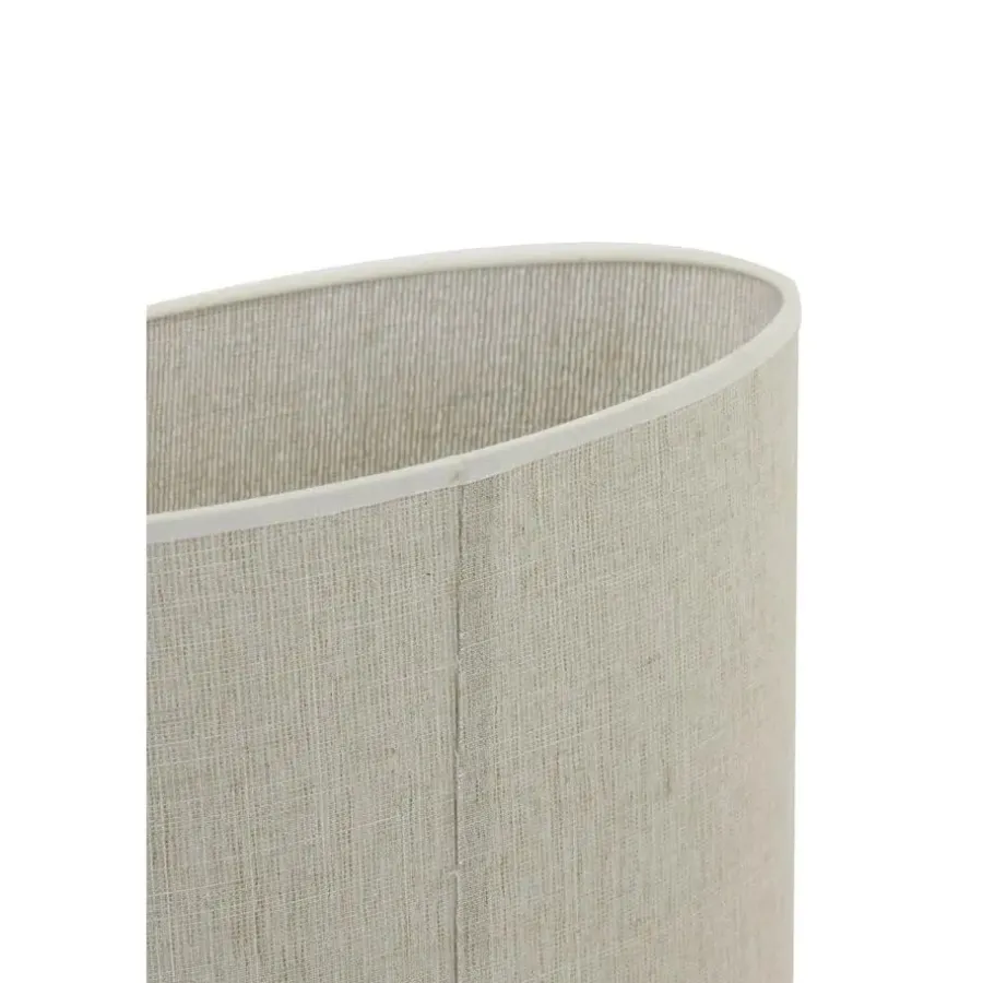 Lampenkappen-Light & Living Lampenkap Ovaal Breska - Parel Wit - 38 x 17,5 x 28 cm