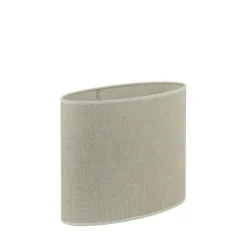 Lampenkappen-Light & Living Lampenkap Ovaal Breska - Parel Wit - 38 x 17,5 x 28 cm