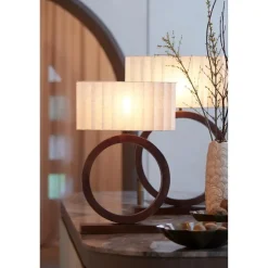 Light & Living Lampenkap ovaal Disli - Crème - 45x21x22cm