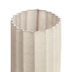Light & Living Lampenkap ovaal Disli - Crème - 45x21x22cm