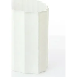 Light & Living Lampenkap ovaal Disli - Wit - 38x17.5x19cm