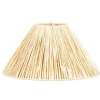 Leen Bakker Lampenkap Rowen - naturel - Ø35x18,5 cm
