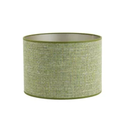 Lampenkappen-Light & Living Lampenkap Tweed - Groen - 40x40x30cm