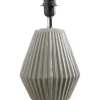 Lampenvoeten-Leen Bakker Lampvoet Amee - grijs - 31x19x19 cm