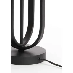 Lampenvoeten-Light & Living Lampvoet Aster - Zwart - Ø16cm