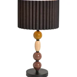 Lampenvoeten-Leen Bakker Lampvoet Bolzano multicolor E27 - 38,5xØ15 cm