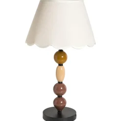 Lampenvoeten-Leen Bakker Lampvoet Bolzano multicolor E27 - 38,5xØ15 cm