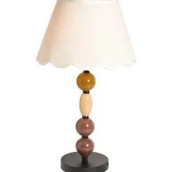 Lampenvoeten-Leen Bakker Lampvoet Bolzano multicolor E27 - 38,5xØ15 cm