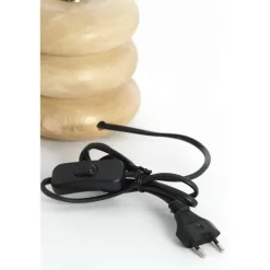 Wandlampen-Light & Living Lampvoet Budongo - Bruin - Ø12x12cm