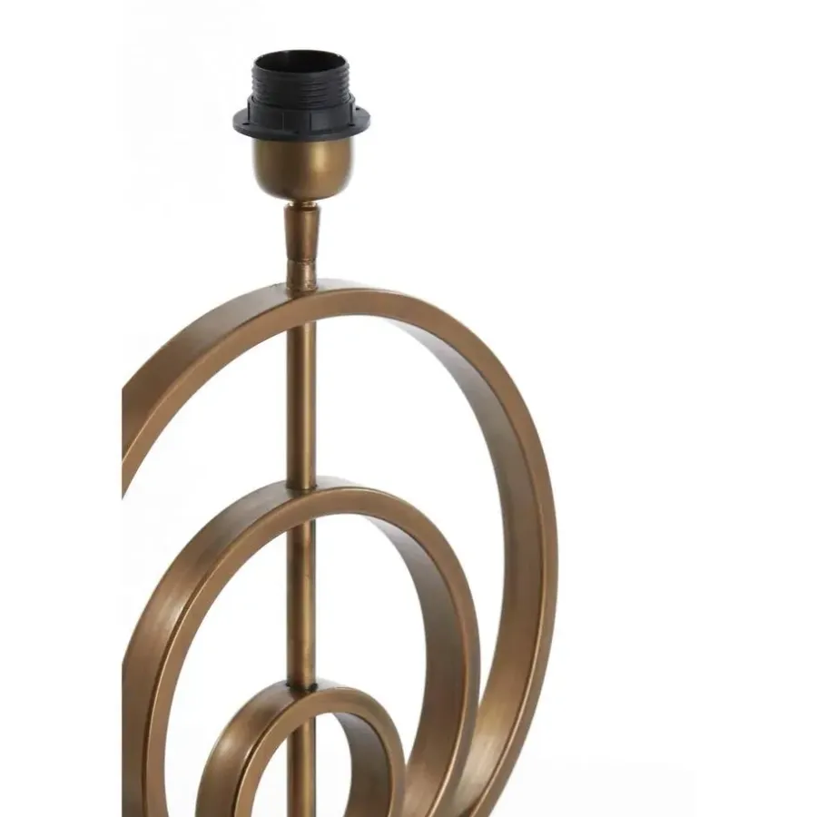 Lampenvoeten-Light & Living Lampvoet Cassel - Brons - 30x9x41cm