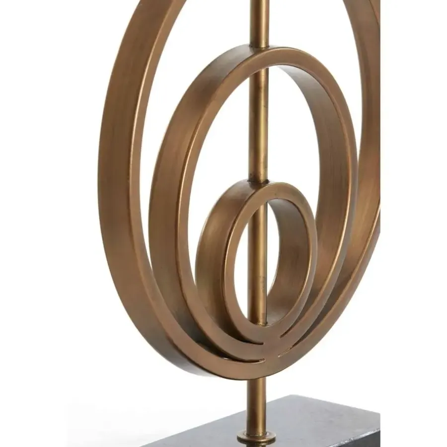 Lampenvoeten-Light & Living Lampvoet Cassel - Brons - 30x9x41cm