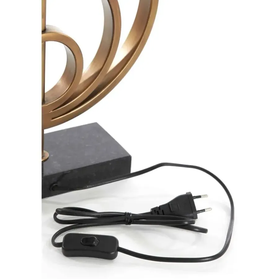 Lampenvoeten-Light & Living Lampvoet Cassel - Brons - 30x9x41cm