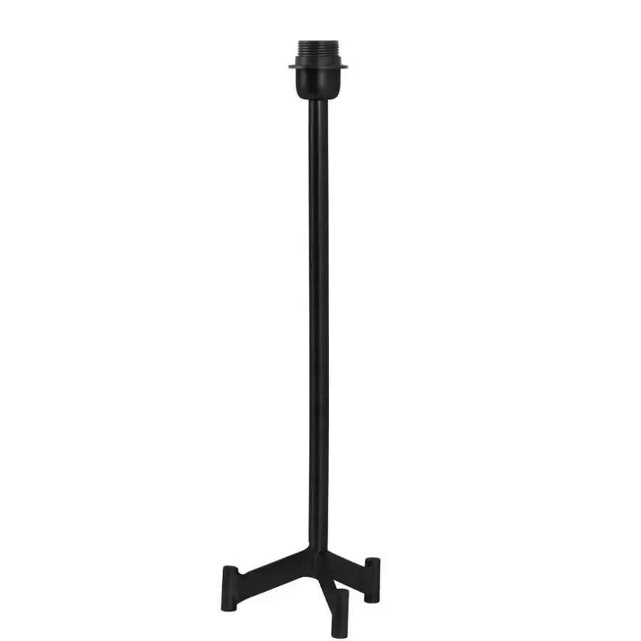 Light & Living Lampvoet Dennis - Zwart - 15.5x15.5x50cm