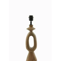 Light & Living Lampvoet Django - Hout - 11x9x45cm