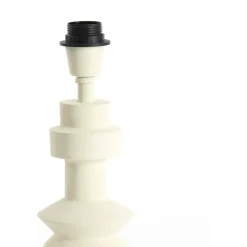 Lampenvoeten-Light & Living Lampvoet Esino - Wit - Ø12cm