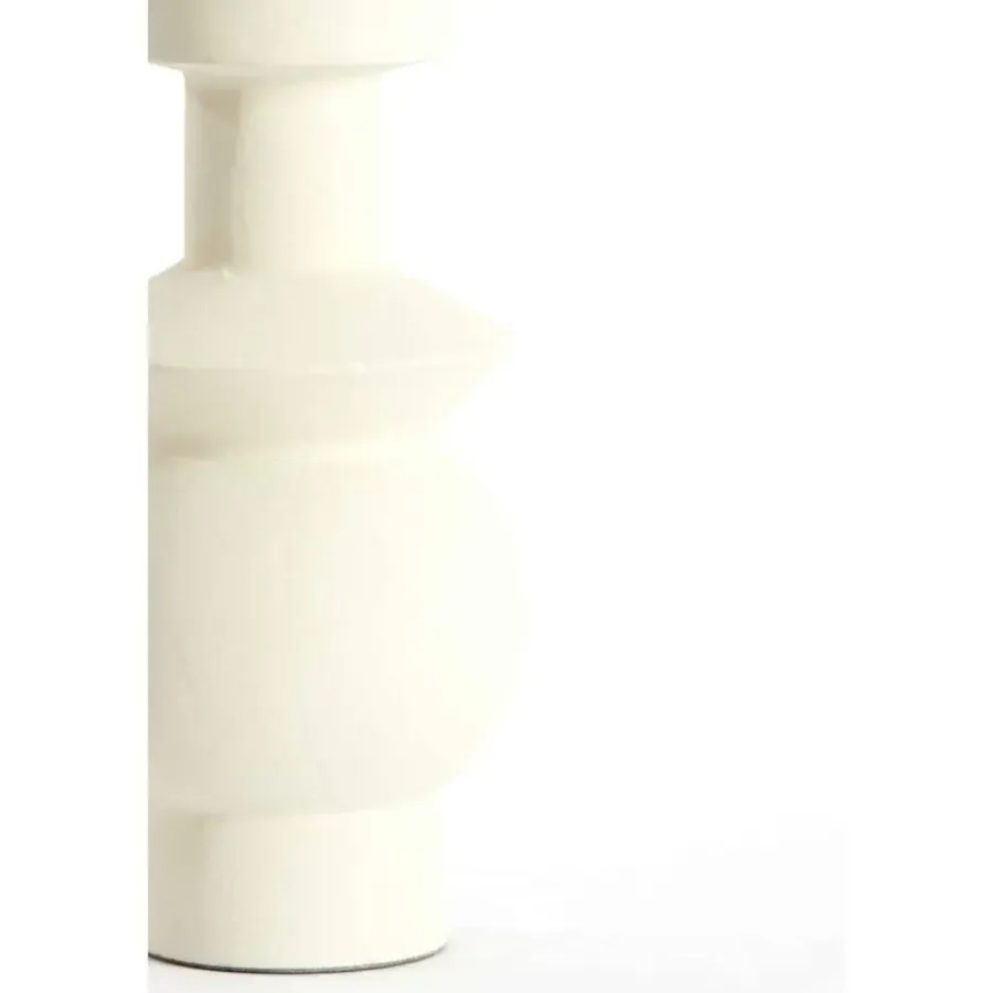 Lampenvoeten-Light & Living Lampvoet Esino - Wit - Ø12cm