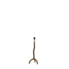 Lampenvoeten-Light & Living Lampvoet Guja - Donkerbruin - 20x20x57cm