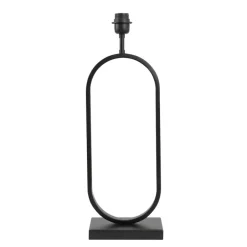 Lampenvoeten-Light & Living Lampvoet Jamiri - Zwart - 20x13x55cm