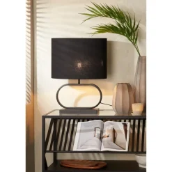 Light & Living Lampvoet Jamiro - Zwart - 37x13x29cm