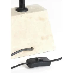 Lampenvoeten-Light & Living Lampvoet Kardan - Zand - 16x10x21cm