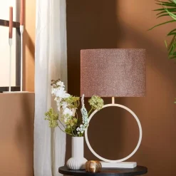 Lampenvoeten-Light & Living Lampvoet Liva - Crème - 40x12,5x54cm