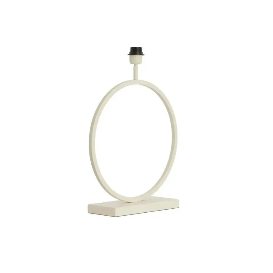 Lampenvoeten-Light & Living Lampvoet Liva - Crème - 40x12,5x54cm