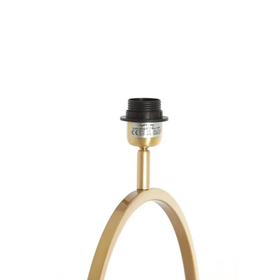 Light & Living Lampvoet Liva - Lichtgoud - 40x12,5x54cm