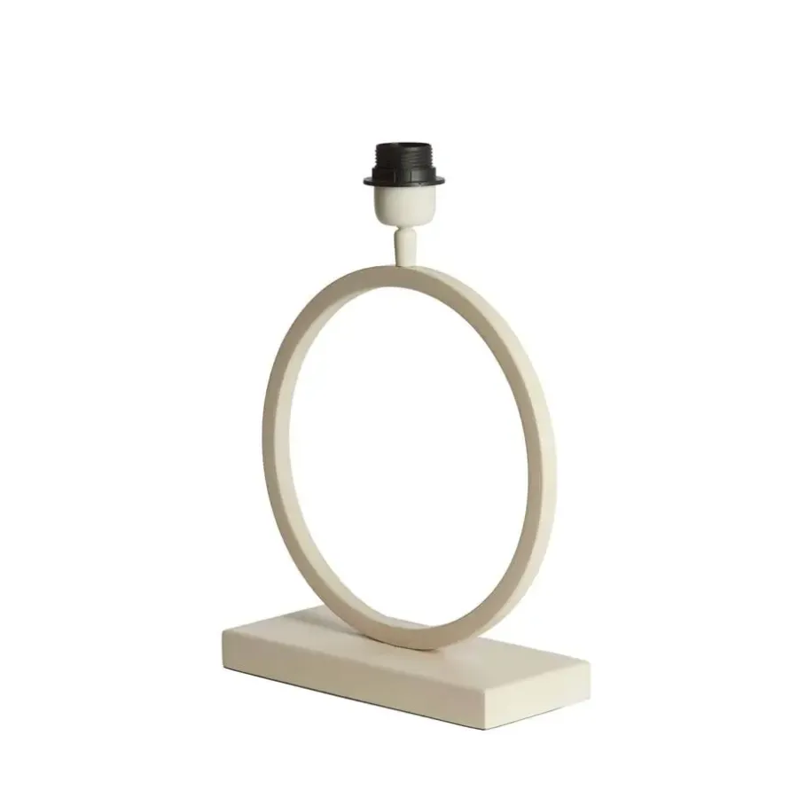 Lampenvoeten-Light & Living Lampvoet Liva - Wit - 30x12.5x42cm