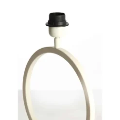 Lampenvoeten-Light & Living Lampvoet Liva - Wit - 30x12.5x42cm
