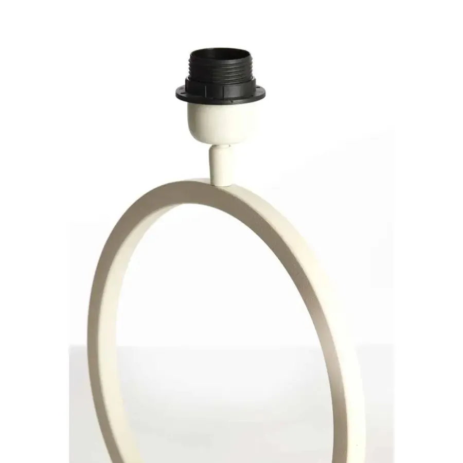 Lampenvoeten-Light & Living Lampvoet Liva - Wit - 30x12.5x42cm