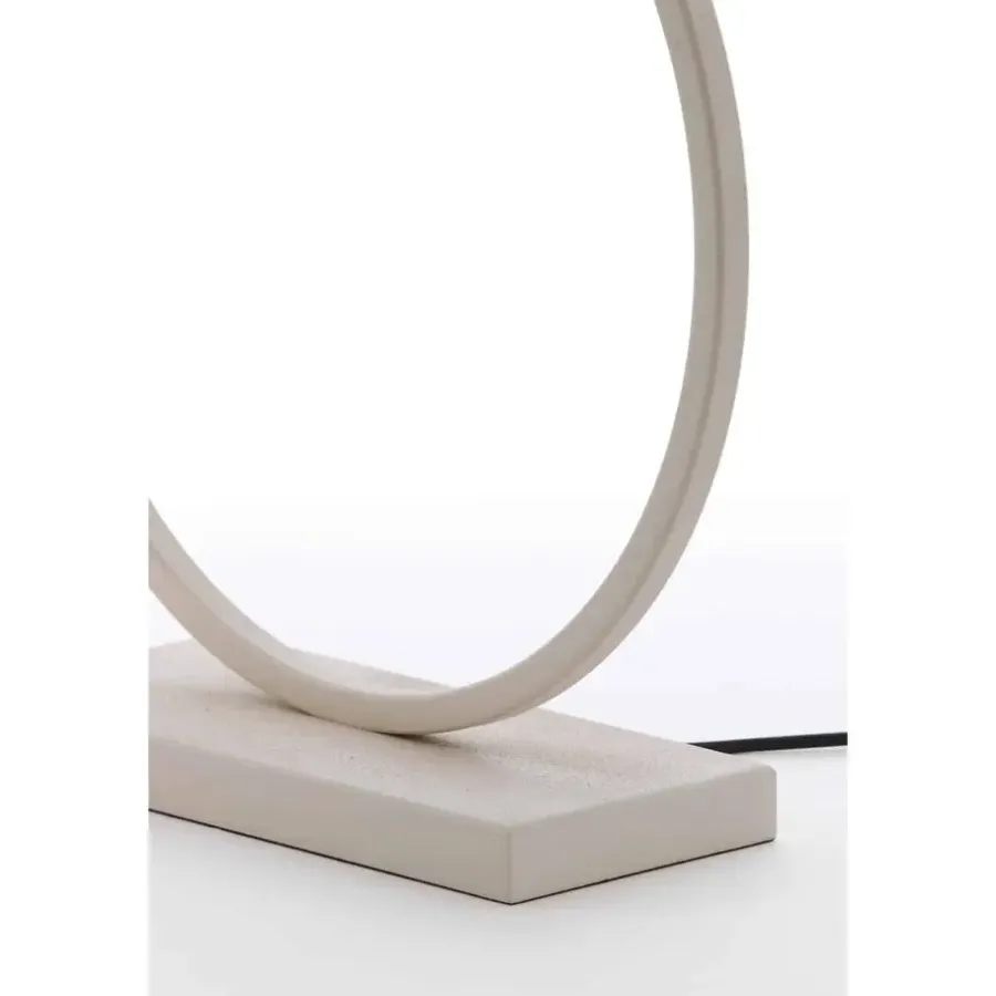 Lampenvoeten-Light & Living Lampvoet Liva - Wit - 40x12.5x52cm