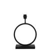 Tafellampen-Light & Living Lampvoet Liva - Zwart - 30x12,5x42cm
