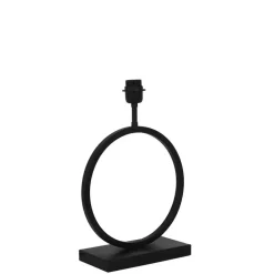 Tafellampen-Light & Living Lampvoet Liva - Zwart - 30x12,5x42cm