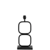 Light & Living Lampvoet Lutika - Zwart - 23x11,5x46cm