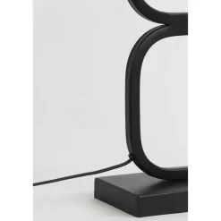 Light & Living Lampvoet Lutika - Zwart - 23x11,5x46cm