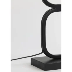 Light & Living Lampvoet Lutika - Zwart - 23x11,5x46cm
