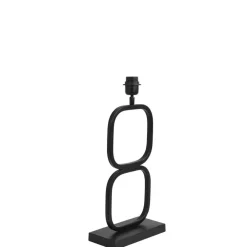 Light & Living Lampvoet Lutika - Zwart - 23x11,5x46cm