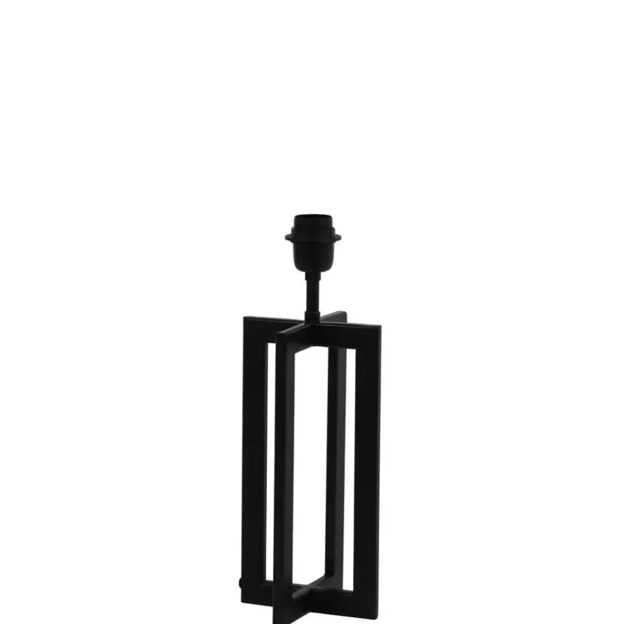 Lampenvoeten-Light & Living Lampvoet Mace - Zwart - 15x35cm