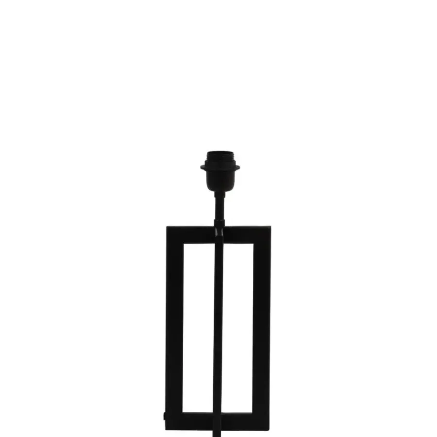 Lampenvoeten-Light & Living Lampvoet Mace - Zwart - 15x35cm