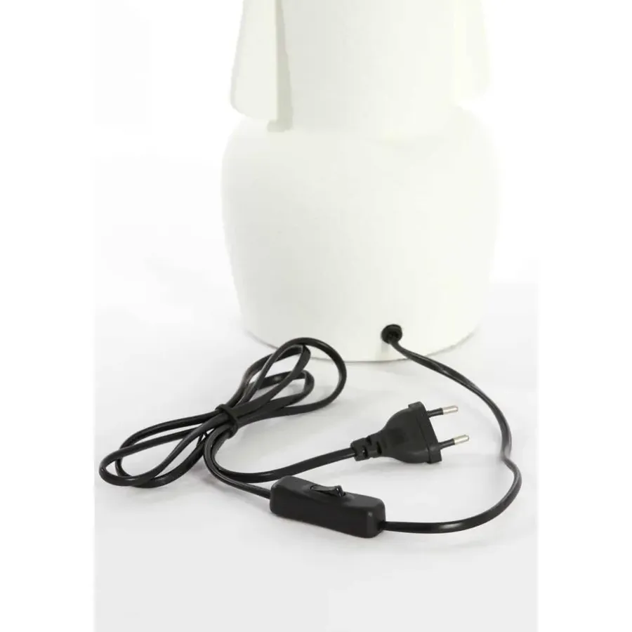 Light & Living Lampvoet Mataram - Wit - Ø16cm