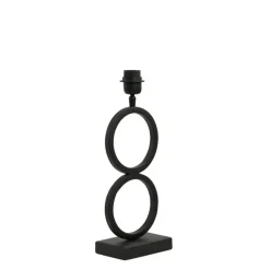 Lampenvoeten-Light & Living Lampvoet Stelios - Zwart - 15x10x36cm