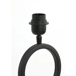Lampenvoeten-Light & Living Lampvoet Stelios - Zwart - 15x10x36cm