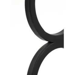 Lampenvoeten-Light & Living Lampvoet Stelios - Zwart - 15x10x36cm