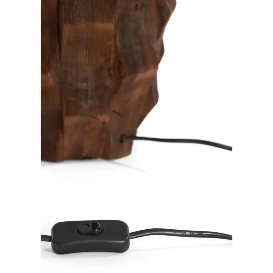 Light & Living Lampvoet Takabe - Bruin - Ø20cm