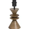 Leen Bakker Lampvoet Timber bruin E27 - 30x13x13 cm