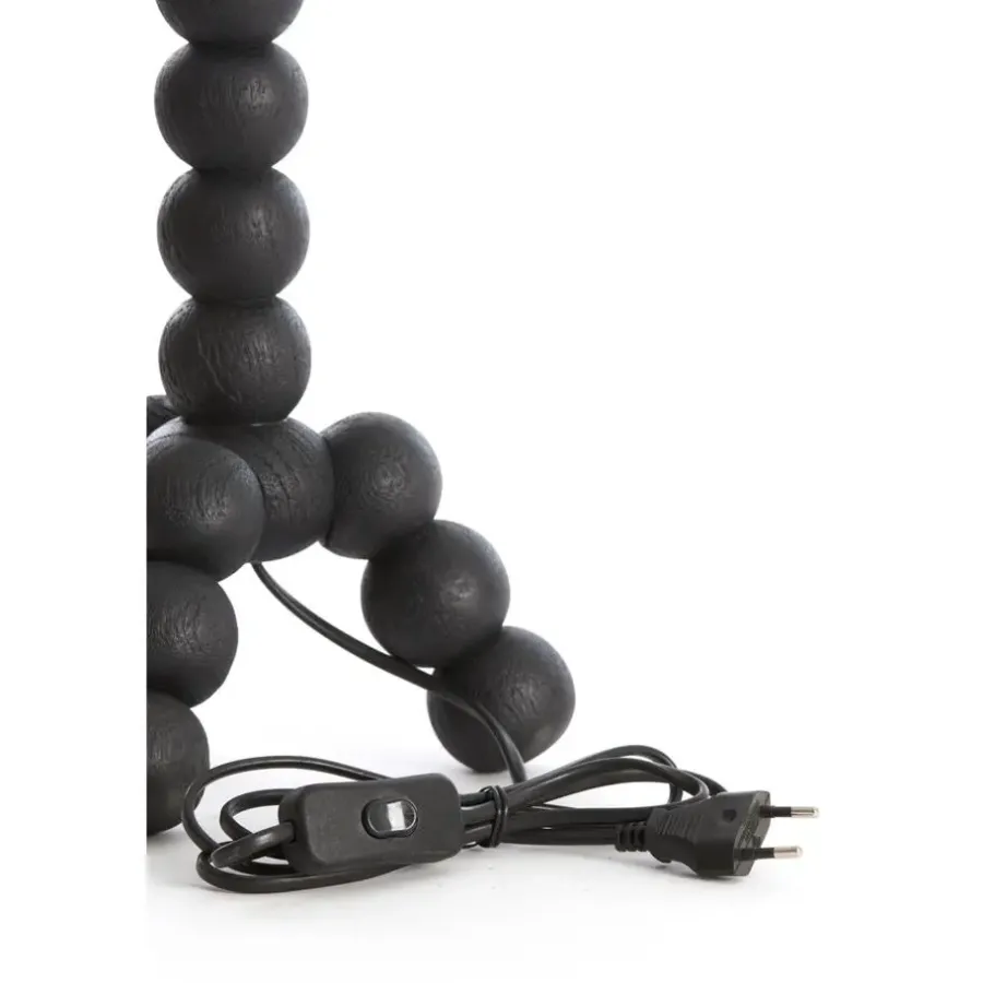 Light & Living Lampvoet Veglio - Mat Zwart - Ø20cm