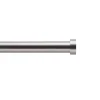 Gordijnroedes-ACAZA Lange Gordijnroede - Uitschuifbaar - Stang van 240-360 cm - Zilver
