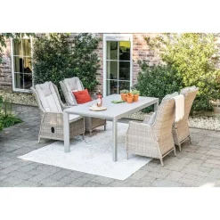 Tuintafels-Garden Impressions Latina uitschuifbare tafel - 180/230x100 cm - taupe