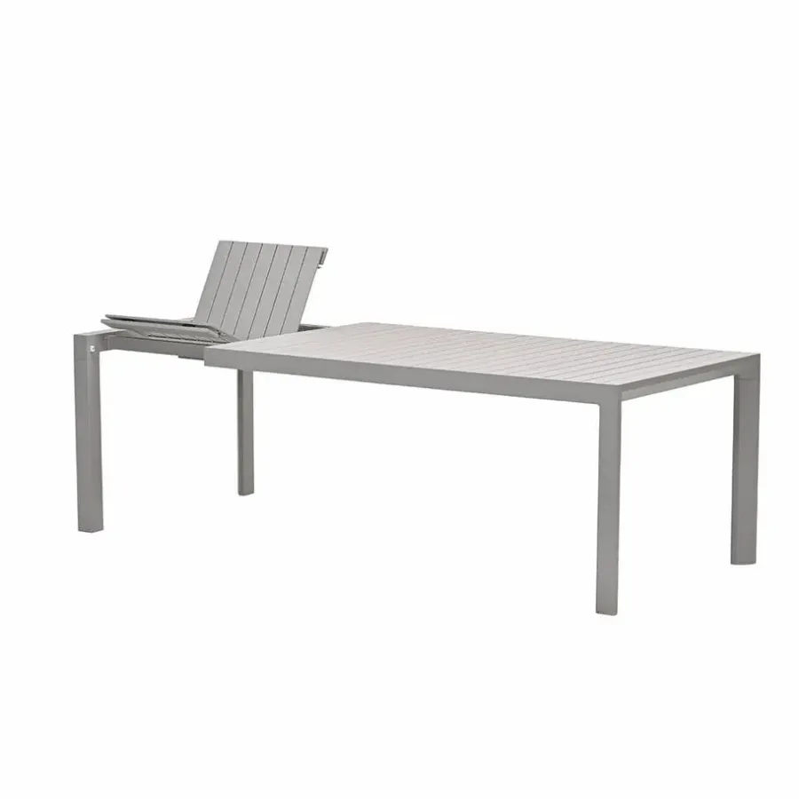 Tuintafels-Garden Impressions Latina uitschuifbare tafel - 180/230x100 cm - taupe